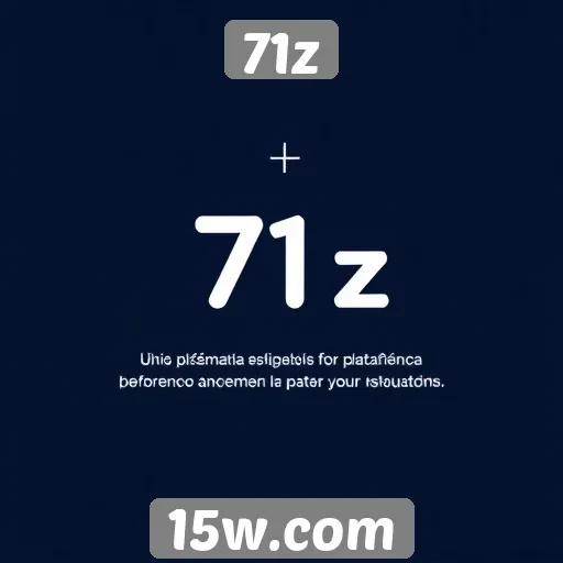 Avaliação da experiência do usuário no 71z